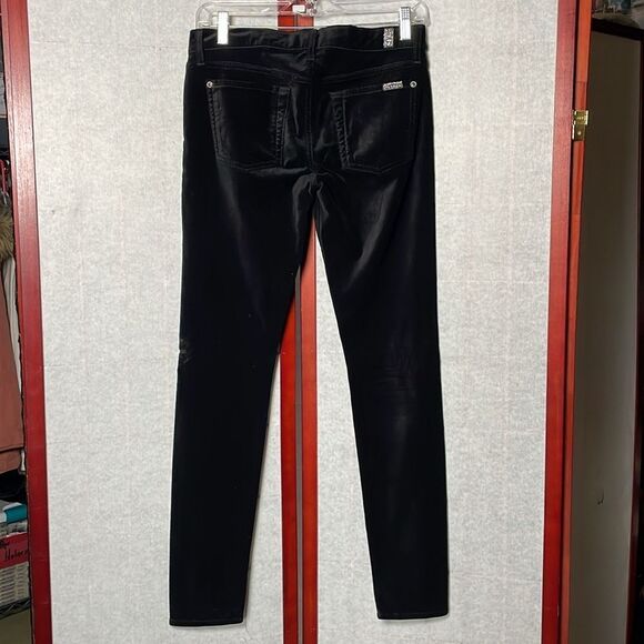 7 For All Mankind REVOLVE Black Velvet “The Skinny” Pants (Size: 27) - Picture 16 of 16